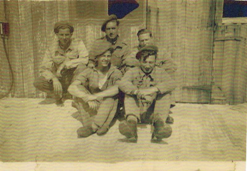 Donald Madley - front left